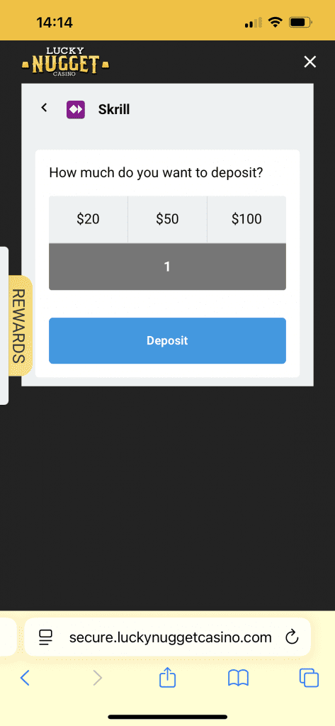 Lucky Nugget Casino Deposit