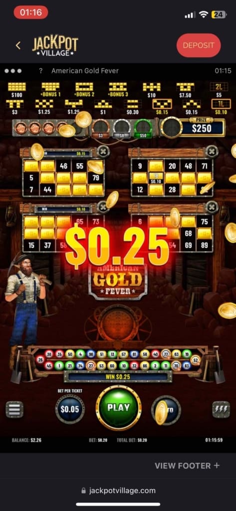 Jackpot Village games