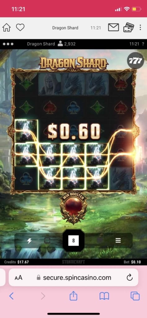 Spin Casino Screen