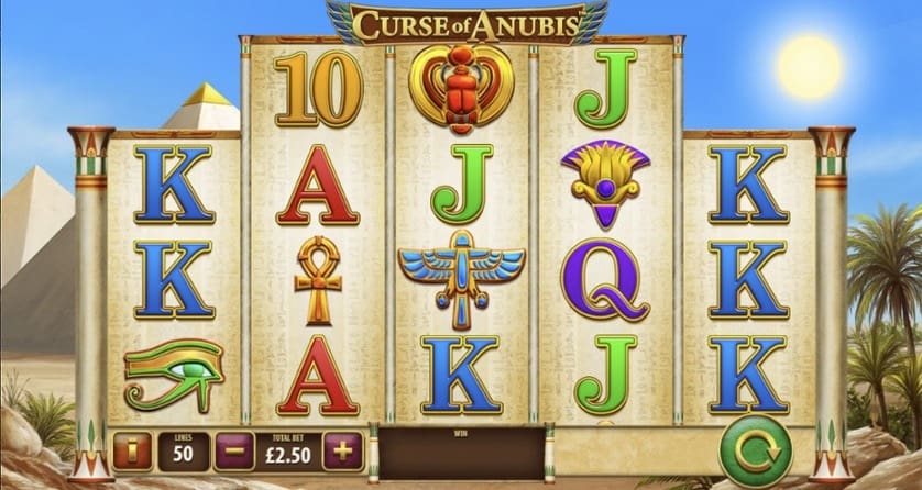 Playtech Slot - Curse of Anubis