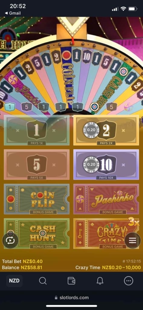 SlotLords Casino Screen