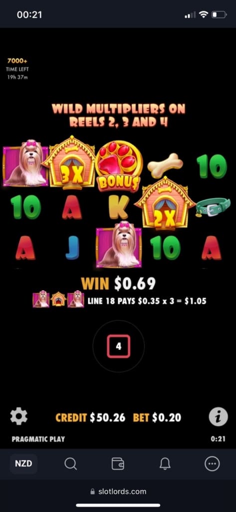 SlotLords Casino Screen