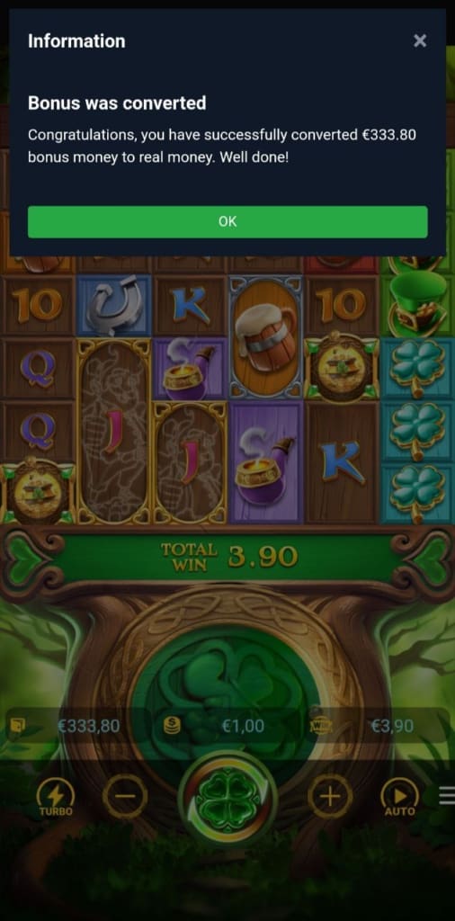 BetGlobal Casino screen