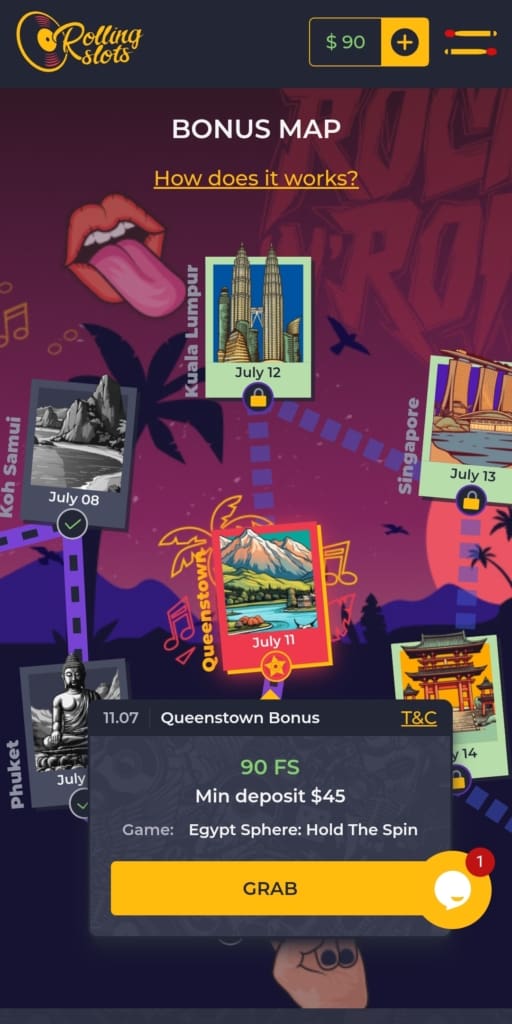 RollingSlots Casino Games