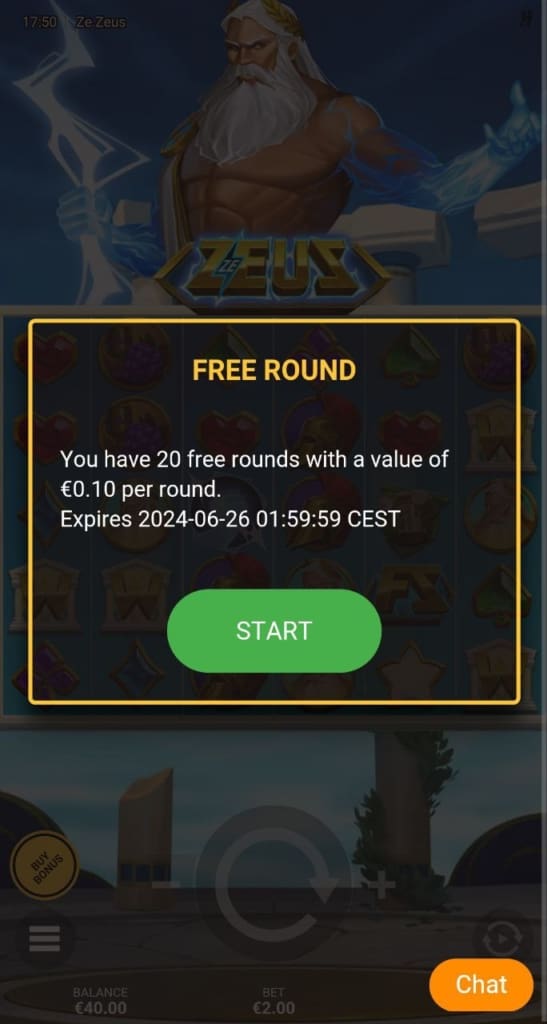 Vegadream Casino Screen