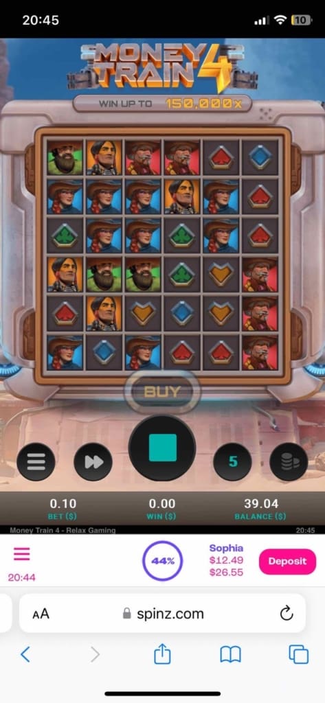 spinz casino games
