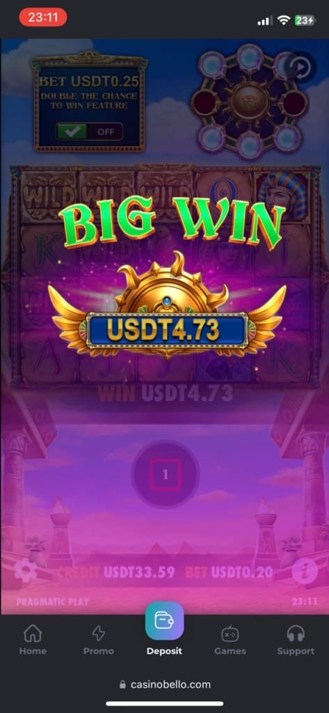 CasinoBello Casino Games