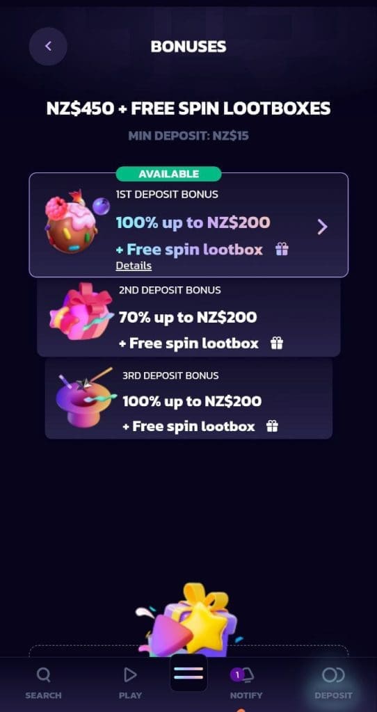 21bit Casino Bonus