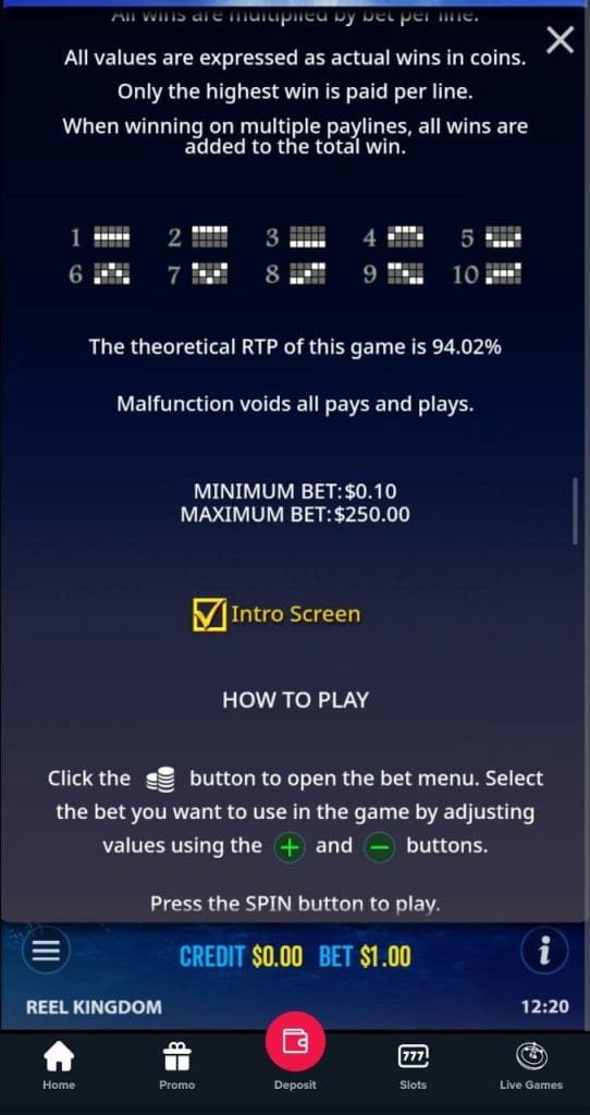 Trips Casino Deposit
