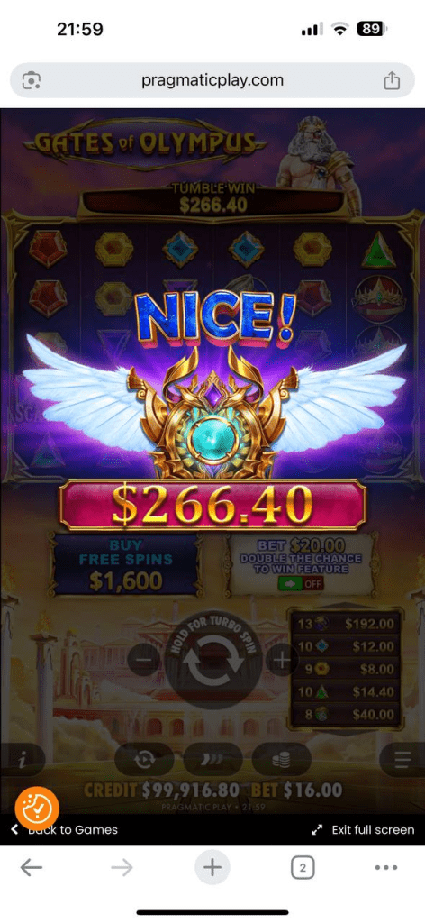 Gates Of Olympus Slot Review